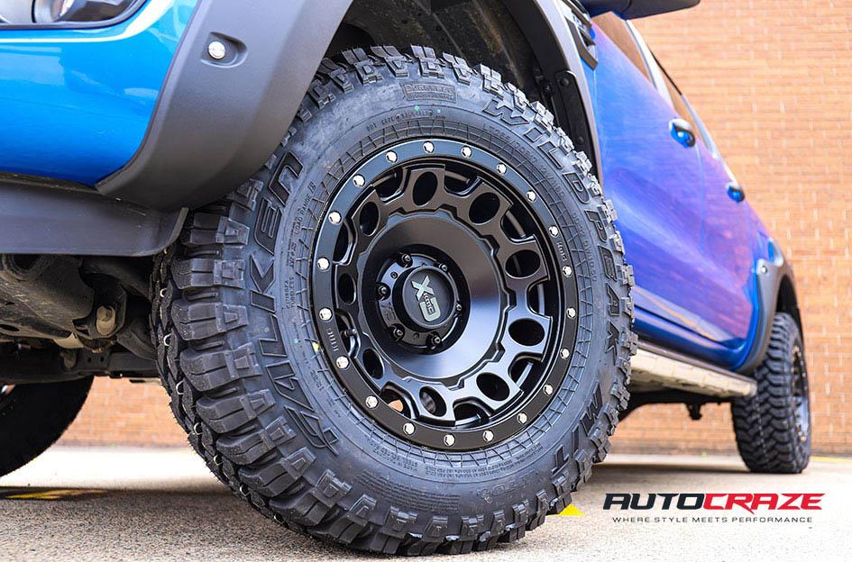 FORD RANGER HOLESHOT XD SATIN BLACK